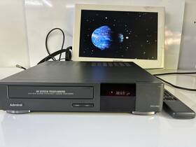 Admiral 20405 Vtg Auto Head Cleaning Vhs Hq Vcr Player Jsj Tested With Remote