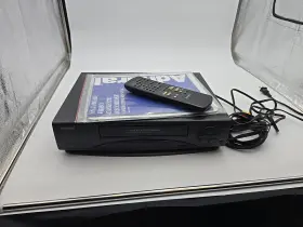 20406 Admiral Vcr With Oem Remote And Manual Tested Works Rca Cables