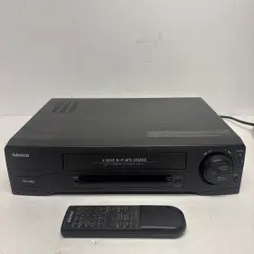 20412 Admiral Jsj 4 Head Hi-fi Mts Stereo Vhs Hq Vcr Player/recorder Remote