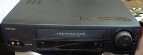 Admiral 20421 Jsj Vhs Vcr Only Tested