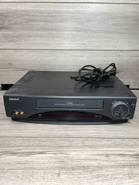 Admiral Jsj-20418 4 Head Auto Cleaning System Jsj 20418 Vhs Player