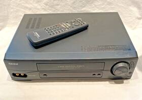Admiral Jsj20421 Vcr With Remote - Tested And Works
