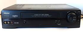 Admiral Jsj2042534 Jsj 20934 4-head Vcr Plus Hq Vhs Player Recorder No Remote Tested Works