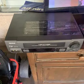 Jsj20452 Admiral 4 Head Hi-fi Stereo Vcr With Remote And Manuals Tested Working