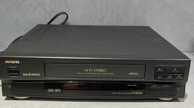 Aiwa Fx1000 Vhs Vcr Hi-fi Stereo 4-head Hq Digital Auto Tracking Parts Or Repair