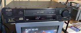 Aiwa Hv-fx8000u Vcr Plus Vhs Recorder Player Hi-fi Works With Eject Issue Read