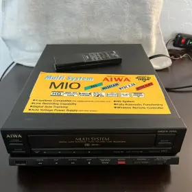 Hv-m10sh Aiwa 4 Head Hi-fi Vhs Vcr Video Cassette Recorder Parts Repair