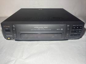 Aiwa Hv-mx1shr Vhs Video Cassette Recorder Vcr Ntsc Pal Converter System Read