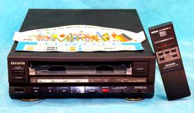 Aiwa M110s Vcr World Wide Multi System W Remote International Parts / Repair Vhs