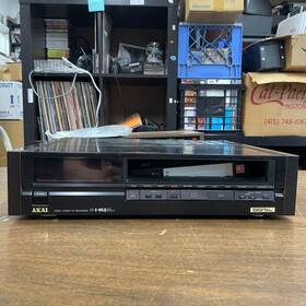 Akai Vs-m930ub Video Cassette Recorder With Remote Manual Og Box For Parts/repair
