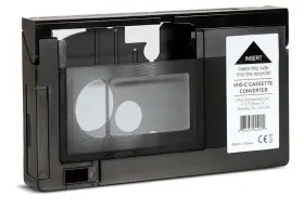 Vcon100bk Altai Electrovision Vhs-c Motorised Cassette Converter Tape Tested Works