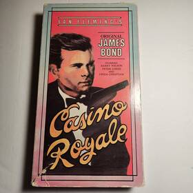 Amvest Video 025493007039 Ian Flemming S Inch Casino Royale The Original James Bond 007 Special Rare Vhs