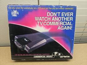 Arista 768763100008 Commercial Brake By Vcr Bypass Recorder Adapter Model 1000 Open Box B9