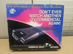 Arista 768763100008 Commercial Brake By Vcr Bypass Recorder Adapter Model 1000 Open Box B9