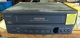 Audiovox Avp-6750m Vhs Player Compact Digital Tracking-tested Works