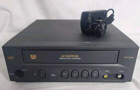 Audiovox Avp-7200a Vcr Vhs Player With Power Supply - Dc 12v No Remote Tested