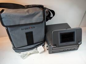 Audiovox Vbp1000 Portable Vcp Vhs Player With 4 Inch Lcd - Works Screen Issue -read