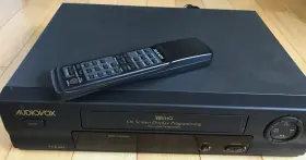 Vcr295 Audiovox Vcr 295 Vhs Recorder/player W Remote - Parts Only Vcr295 Audiovox Vcr 295 Vhs Recorder/player W Remote - Parts Only