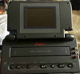 Audiovox Vpb1000 Works Portable Vhs Video Tape Player 4 Inch Lcd Monitor Vbp1000s Vcr Screen