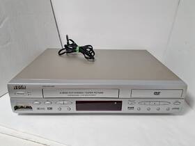 Avia Vcr-640 Dvd/vcr-640 Dual Deck Combo Player Vhs Recorder