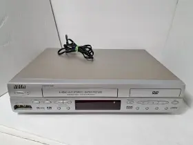 Vcr-640 Avia Dvd/vcr-640 Dual Deck Combo Player Vhs Recorder