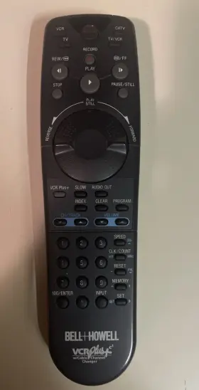 20922 Bell & Howell Vtg Remote For Video Recorder Jsk Only Tested Works
