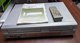 Broksonic Drvcr-900 Drvcr-900vhs Dvd Combo Player Recorder Series A Remote Manual Tested