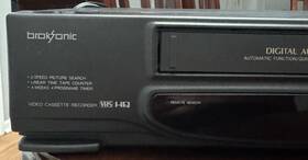 Broksonic Vhsa-6687cct Vhsa-6687cttc Vcr. No Remote