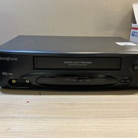 Broksonic Vhsa-6687ctbe 4 Head Vcr Tested Works No Remote