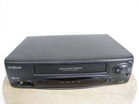 Broksonic Vhsa-668ctbe Vhsa-6687ctbe Vhs Vcr Player Recorder - Tested No Remote