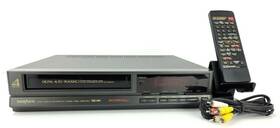 Broksonic Vhsa-6741cc Vcr Vhs Player Recorder With Remote