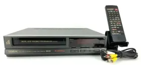 Vhsa-6741cc Broksonic Vcr Vhs Player Recorder With Remote