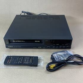 Broksonic Vhsa-6741tslc Vhs Vcr Player Recorder 4 Head With Remote Not Working