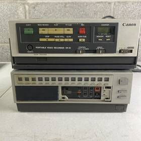 Canon Pv-a200 Panasonic Tuner And Vr-10 Portable Video Recorder