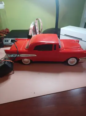 920523138 Chevy Motor Vintage 1957 Red Vhs Tape Rewinder With Power Cord Tested 920523138 Chevy Motor Vintage 1957 Red Vhs Tape Rewinder With Power Cord Tested
