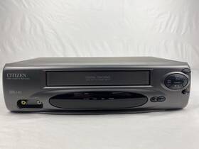Citizen Jvhs3987 Vcr Vhs Player Recorder Tested - Working No Remote