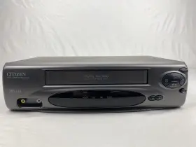 Jvhs3987 Citizen Vcr Vhs Player Recorder Tested - Working No Remote