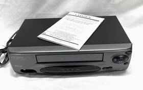 Citizen Jvhs3989 Vcr Vhs Player Tested. Digital Tracking Quick Play