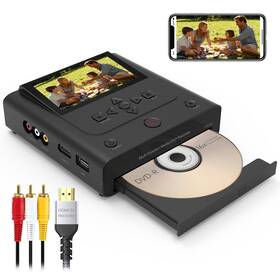 Clariviews 793898205939 Vhs To Dvd Recorder No Computer Needed Easy Recording From Vcr Hi8 C