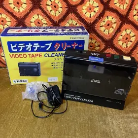 Vc-8088 Cleanermate Vhs Video Tape Cleaner Tested Vc-8088 Cleanermate Vhs Video Tape Cleaner Tested