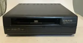 Pt624a Craig Vhs Player Model - Tested-working With Remote