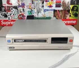 Ta-24rt Crest Electronics Vintage 4 Head Video Cassette Recorder