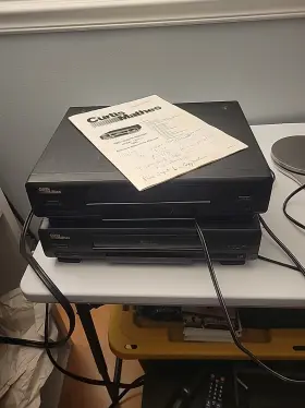 740vha Curtis Mathes 4-head Vcr Player Hq Model Lot Of 2 For Parts Or Repair