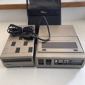Curtis Mathes Kv772 Color Cassette Vcr Model Kv770/kv772 Vhs W Case