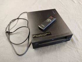 Daewoo -1262 Vintage Vcr Vhs Tape Player #dvp-1262n Black W Remote Works See Descrip