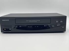 Daewoo Dv-t3dn Vcr High Speed Rewind Trilingual On Screen Programming Vintage