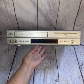 Daewoo Dv6t955b Dv-6t955b Combo Vcr/dvd 6-head Vhs Recorder Hook Ups Tested Works