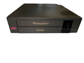 Daewoo Dvp-1281n Daewood Vcr Titanium Coated Drum Video Cassette Player Vhs Recorder