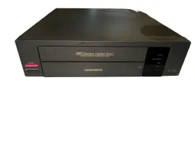 Dvp-1281n Daewoo Daewood Vcr Titanium Coated Drum Video Cassette Player Vhs Recorder