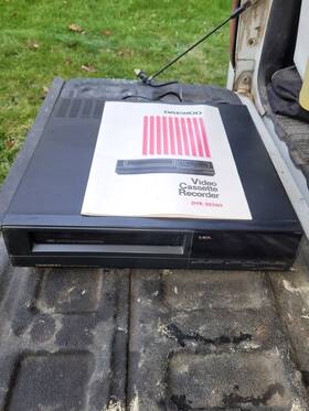Daewoo Dvr-3236n Video Cassette Player Vcr - Great Working Condition Manual